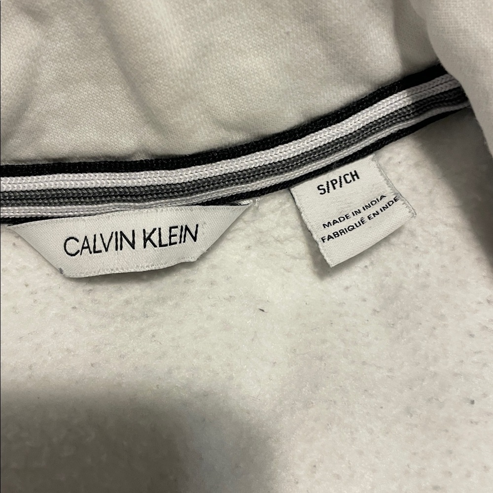 Calvin Klein Women's Black and White Bomber Jacket - Picture 4 of 5